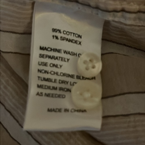 Trovata Birds Of Paradis Striped Top Sz Med - Picture 7 of 7